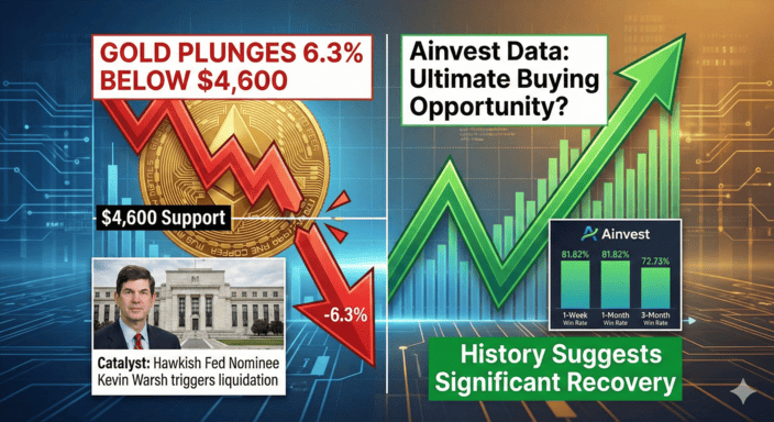 Gold Plunges Below $4,600: Is This The Ultimate Buying Opportunity? - Article cover image